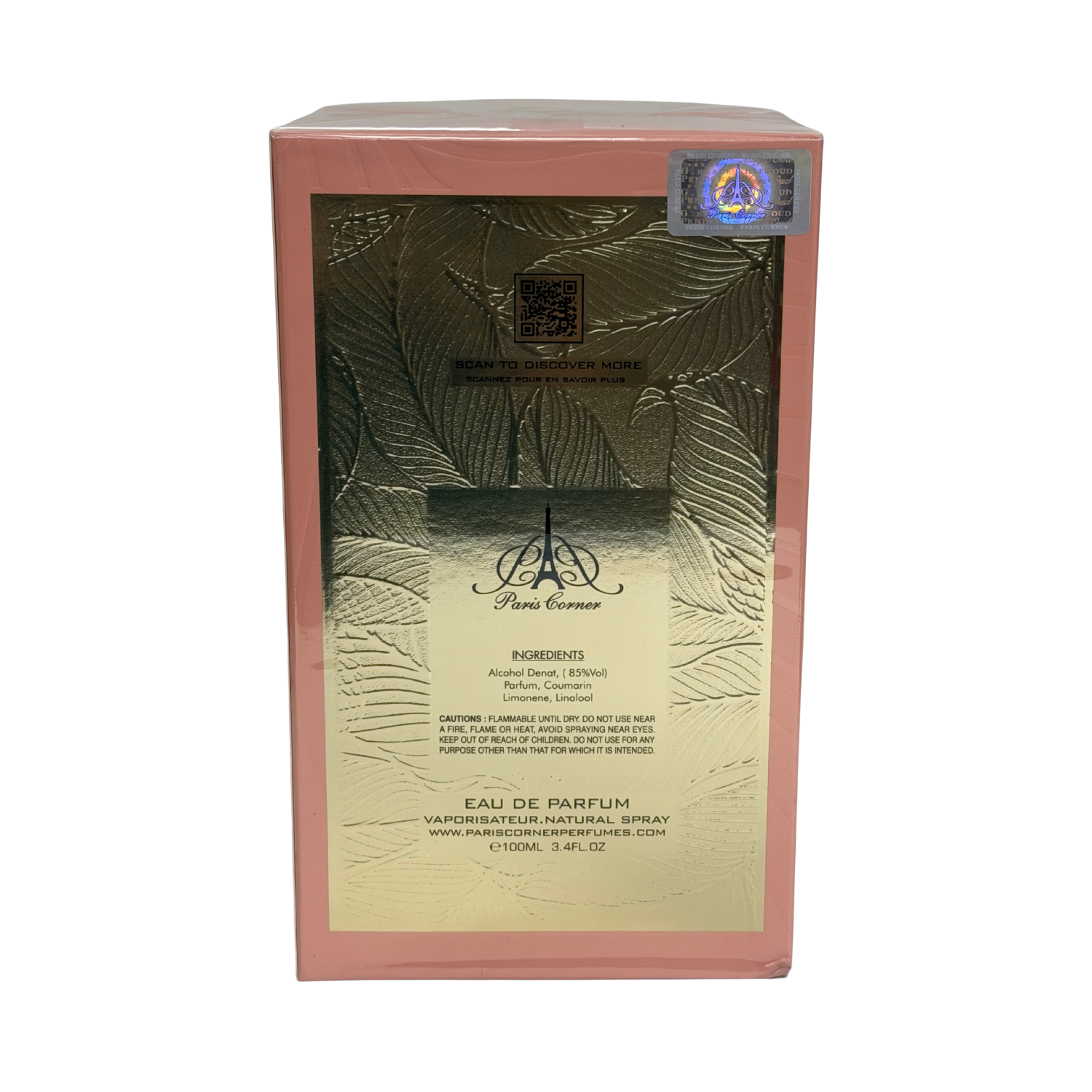 Qissa Pink Paris Corner Perfumes - 100ml
