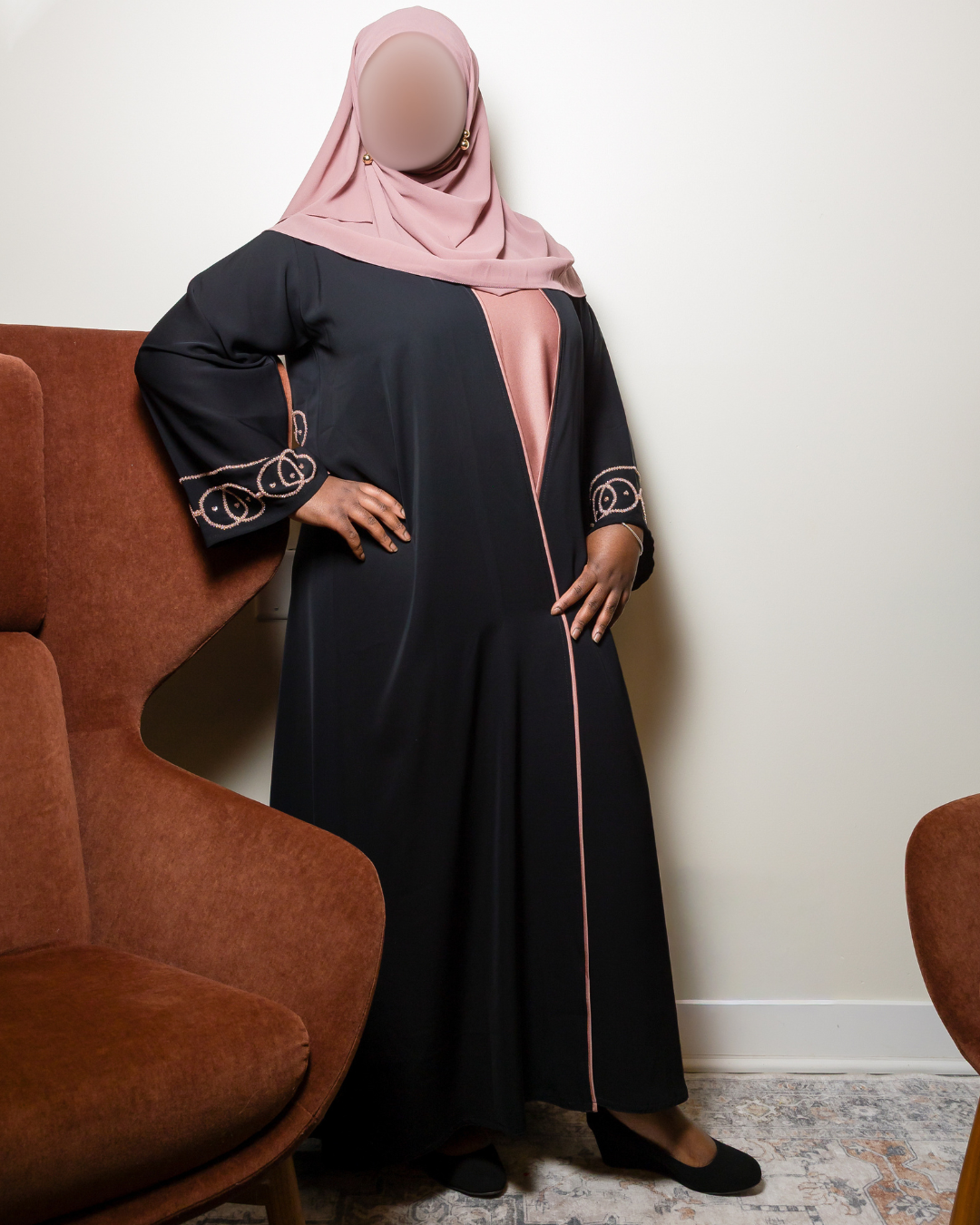 2 Piece Nida Abaya